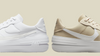Le blanc classique et le beige donnent à la Nike Air Force 1 PLT.AF.ORM un attrait vintage