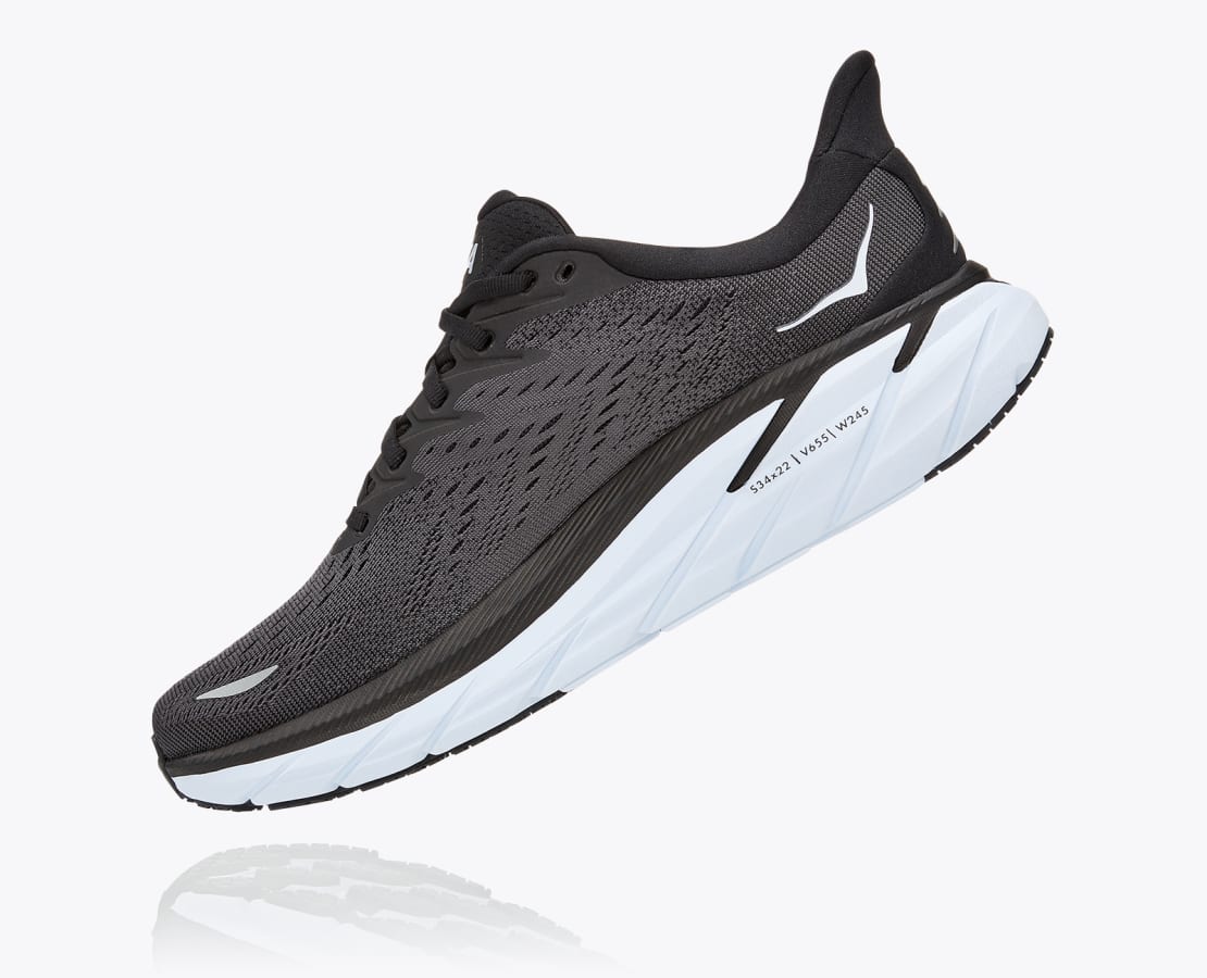 HOKA ONE ONE Clifton 9 Black / White