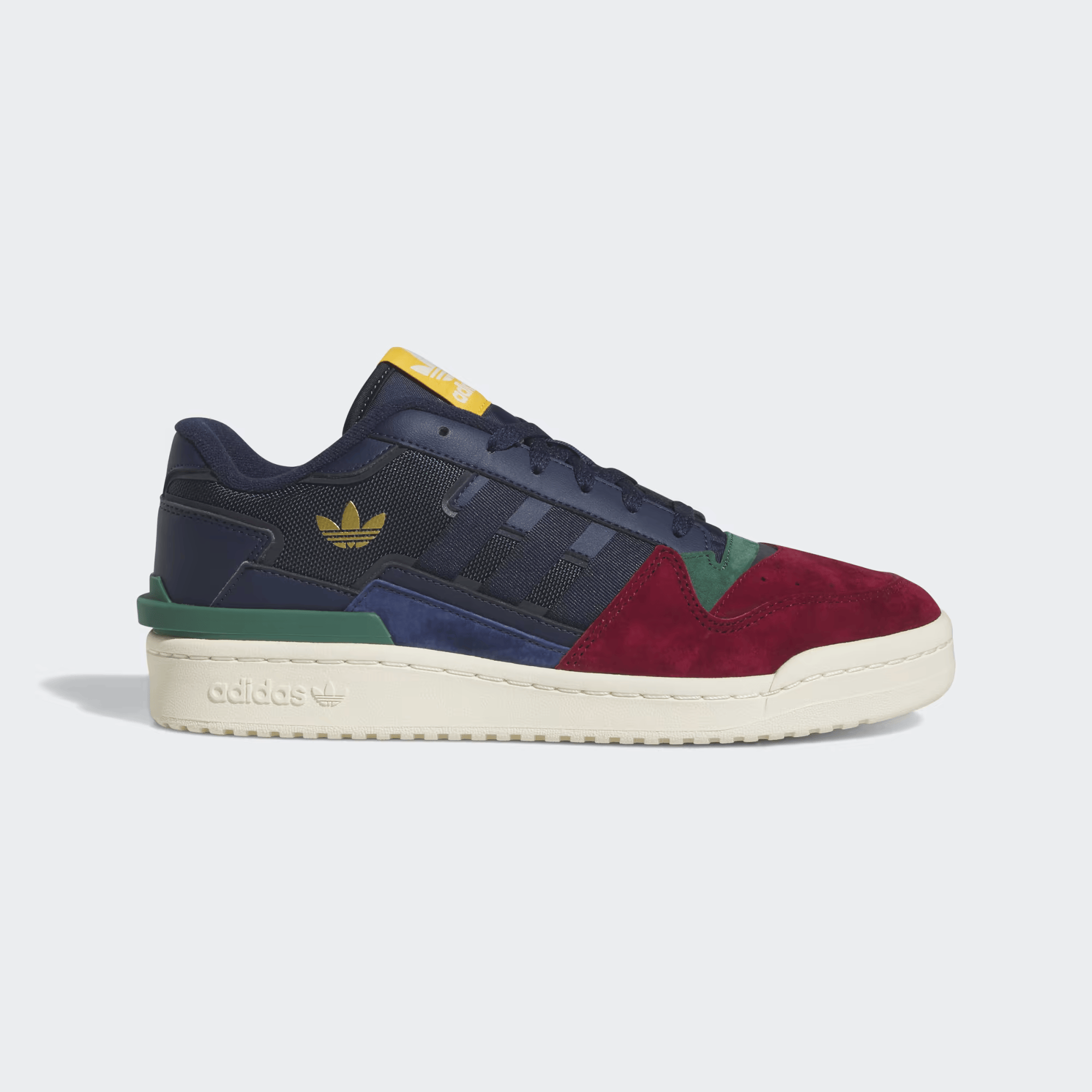 Adidas Forum Exhibit Low 2.0 Collegiate Marine Bordeaux Vert