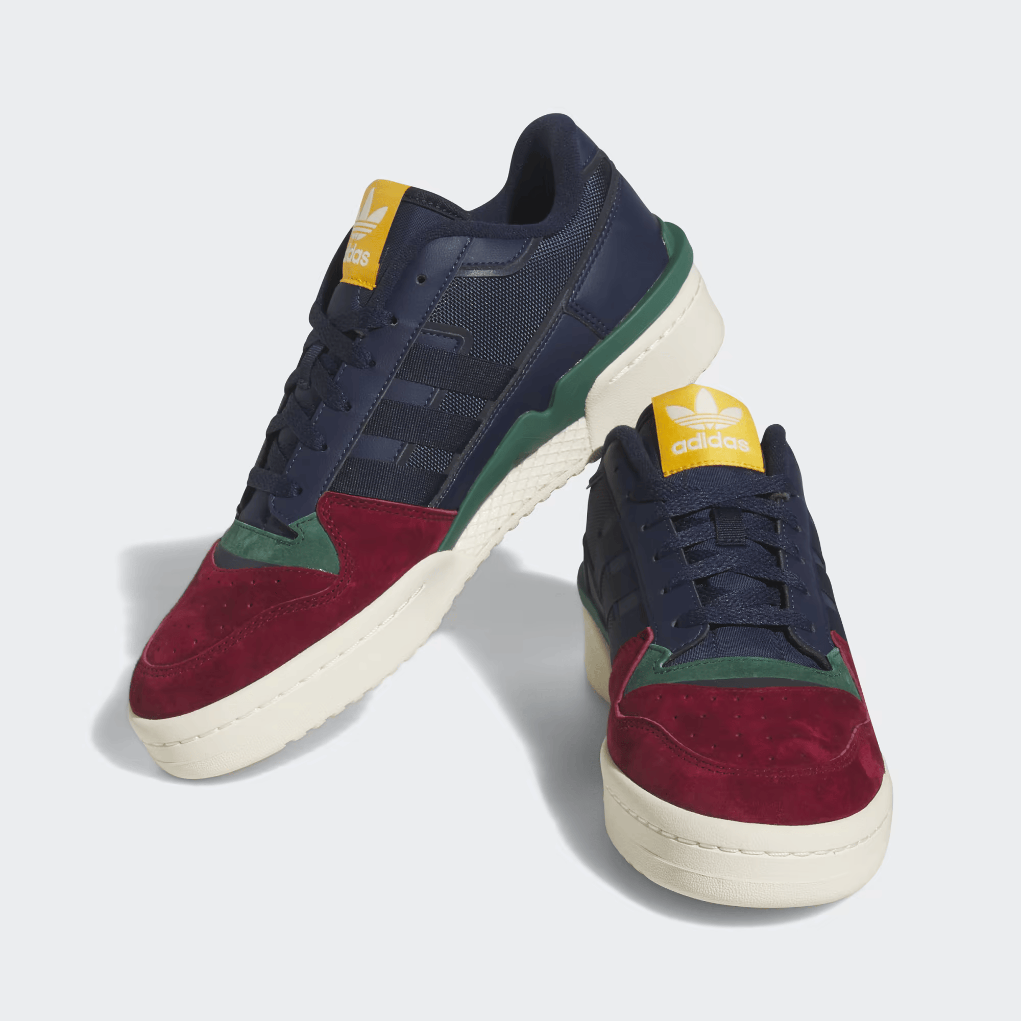 Adidas Forum Exhibit Low 2.0 Collegiate Marine Bordeaux Vert