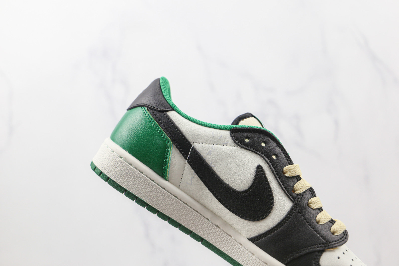 Fragment Design x Travis Scott x Air Jordan 1 Retro Low Green Black White