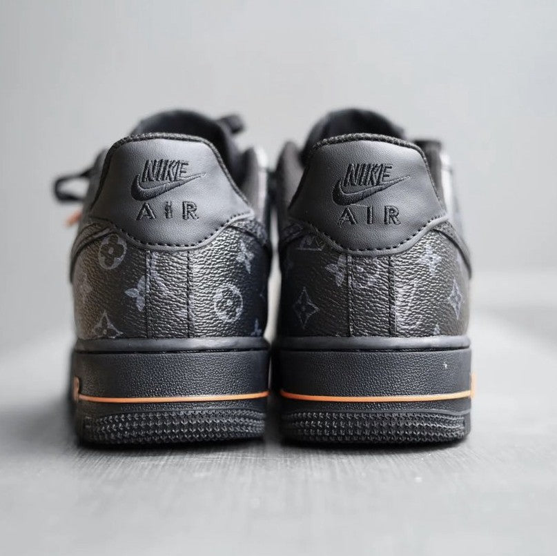 Nike Air Force 1 x Louis Vuitton Triple Black