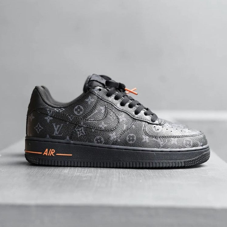 Nike Air Force 1 x Louis Vuitton Triple Black